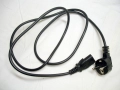 Захранващ кабел за компютър, телевизор, 1,6 м. черен, снимка 3