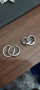 Дамски сребърни обеци с печат 925 -два модела, снимка 1 - Обеци - 44992301