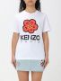 KENZO White Boke Flower Logo Print Дамска / Мъжка Тениска size S и M, снимка 8