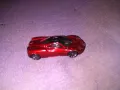 Колекционерска количка Hot Wheels 2013 Red Pagani Huayra, Made in Malaysia, снимка 4