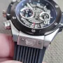 HUBLOT Мъжки луксозен часовник HUBLOT Big Bang Unico Titanium Ceramic , снимка 8