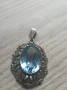 Старинна висулка с кристал , снимка 1