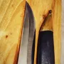 Ловен масивен нож, с дръжка от биволски рог Нов!, снимка 17