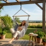 Люлка - хамак в Бразилски Бохо стил - удобно място за релакс, снимка 4