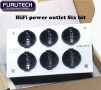 FURUTECH E-TP60 6 позиционен захранващ HiFi разклонител, снимка 1