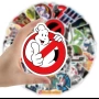 53 Ловци на духове Ghostbusters самозалепващи лепенки стикери украса картонена торта ръчна изработка, снимка 4