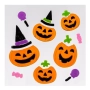 Halloween / Хелоуин гел стикери с тикви за прозорци и витрини_1237414, снимка 1