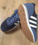 Чисто нови Мъжки спортни обувки Adidas ! кожа, бяло/синьо, 45 1/3 EU, снимка 2