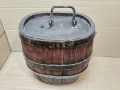 Старинна Ръчно Изработена Дървена Бъклица За Вода, Дървен Бъкел За Вода / НОМЕР 695. , снимка 3