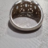 Сребърен пръстен 4,45 гр , снимка 3 - Пръстени - 45306226