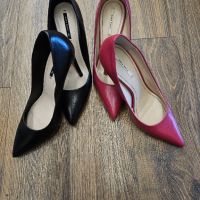 Елегантни обувки на ток Zara-номер 38, снимка 2 - Дамски обувки на ток - 45075713