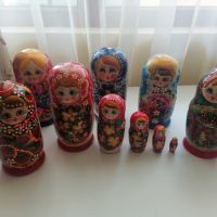 Продавам руски матрьошки 19см!, снимка 1 - Декорация за дома - 45189116