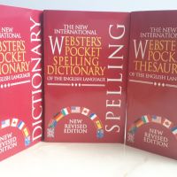Webster's Pocket Reference Library - комплект тъклонвен, синонимен и правописен речник на английски, снимка 4 - Чуждоезиково обучение, речници - 45751369
