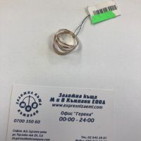 Дамски златен пръстен 4,14гр. размер 58, снимка 1 - Пръстени - 45112368
