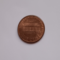 1 цент САЩ 1996 1 цент 1996 Американска монета Линкълн , снимка 3 - Нумизматика и бонистика - 44995101