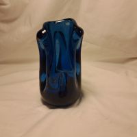 Стъклена ваза, снимка 1 - Вази - 45471161