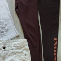 Дамски лот-тениска,къси дънкови панталонки и два дълги клина!, снимка 3 - Комплекти - 46140202