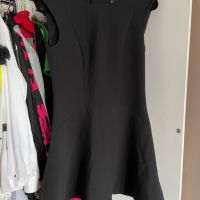 H&M Къса черна рокля, S-M, снимка 1 - Рокли - 45641324