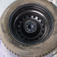 Железна джанта 14" с гума Michelin 195/ 60/ R14, снимка 6 - Гуми и джанти - 45657716