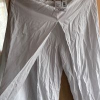 Нов бял плажен панталон , снимка 3 - Панталони - 45602985