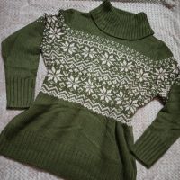 Дамски дебел пуловер , снимка 6 - Блузи с дълъг ръкав и пуловери - 45243416