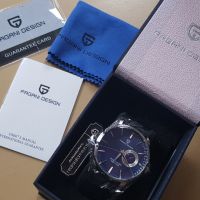 Pagani Design 1645 Seiko VH65 Пагани Дизайн мъжки дрес часовник casio, снимка 6 - Луксозни - 44437132