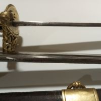 Стара офицерска военноморска сабя , снимка 2 - Антикварни и старинни предмети - 45374731