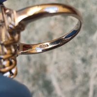 Сребърен пръстен с Кристали Циркони, снимка 10 - Пръстени - 45301461