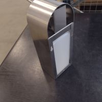 Дозатор за течен сапун метален, снимка 2 - Аксесоари за кухня - 45452389