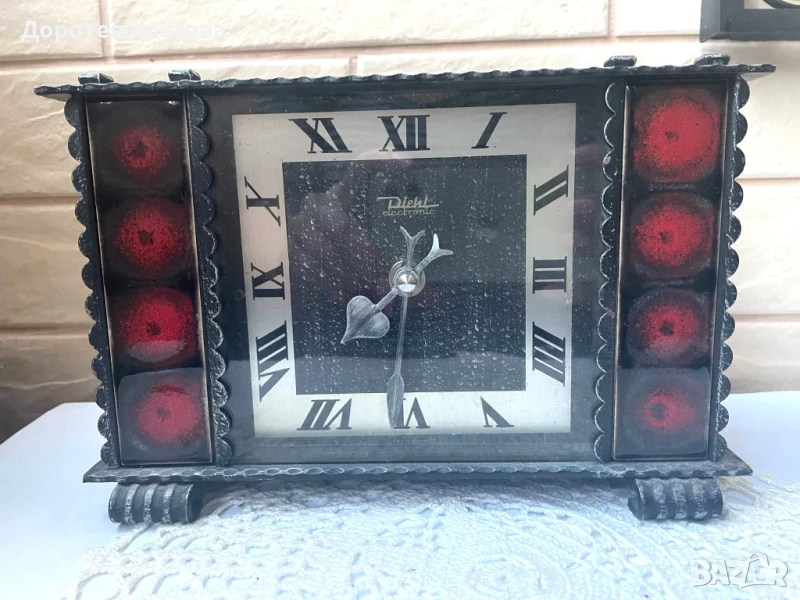 Красив часовник от ковано желязо, снимка 1