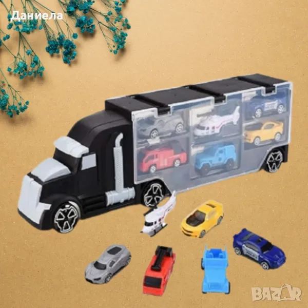 Автовоз с 6 колички, снимка 1