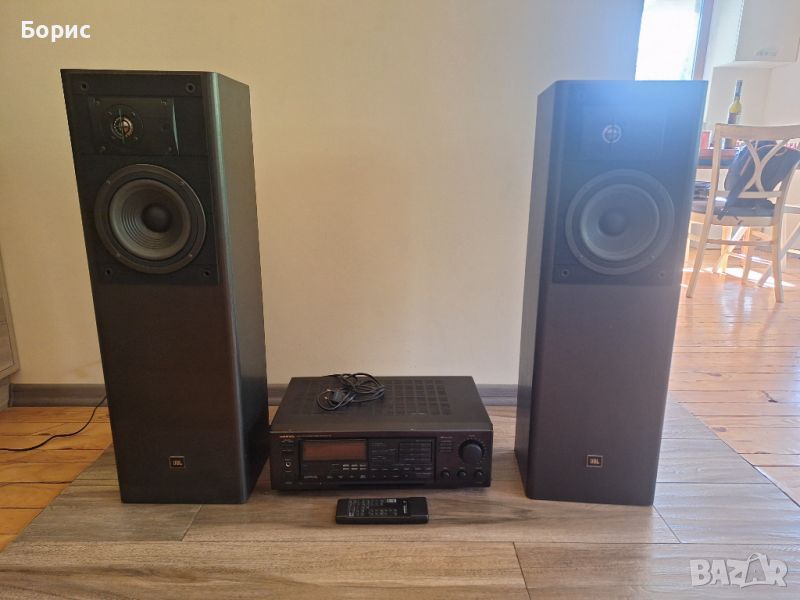 JBL LX 33 + denon pma 560+philips cd471, снимка 1