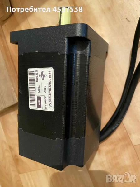 Безчетков DC Мотор 86BL130S78-3130TKA 785W, 3000RPM, 310V, снимка 1