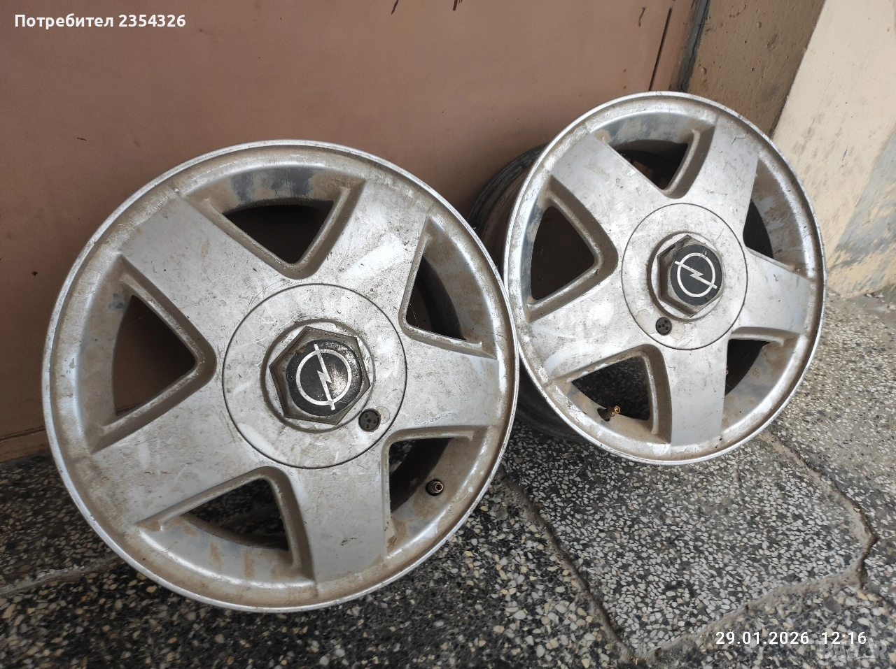 продавам джанти за Опел 4*100 14 цола , снимка 1