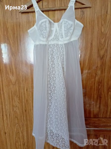 Дамски ефирен комбинезон със сутиен, снимка 1