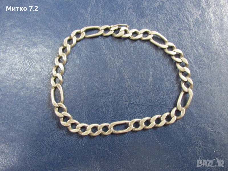 сребърна гривна - 6, снимка 1