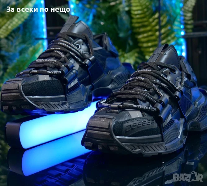 Dolce&Gabbana Дамски Черни Маратонки С Кутия👟Мъжки Спортни Обувки👟Унисекс Сникърси Код SM-15, снимка 1