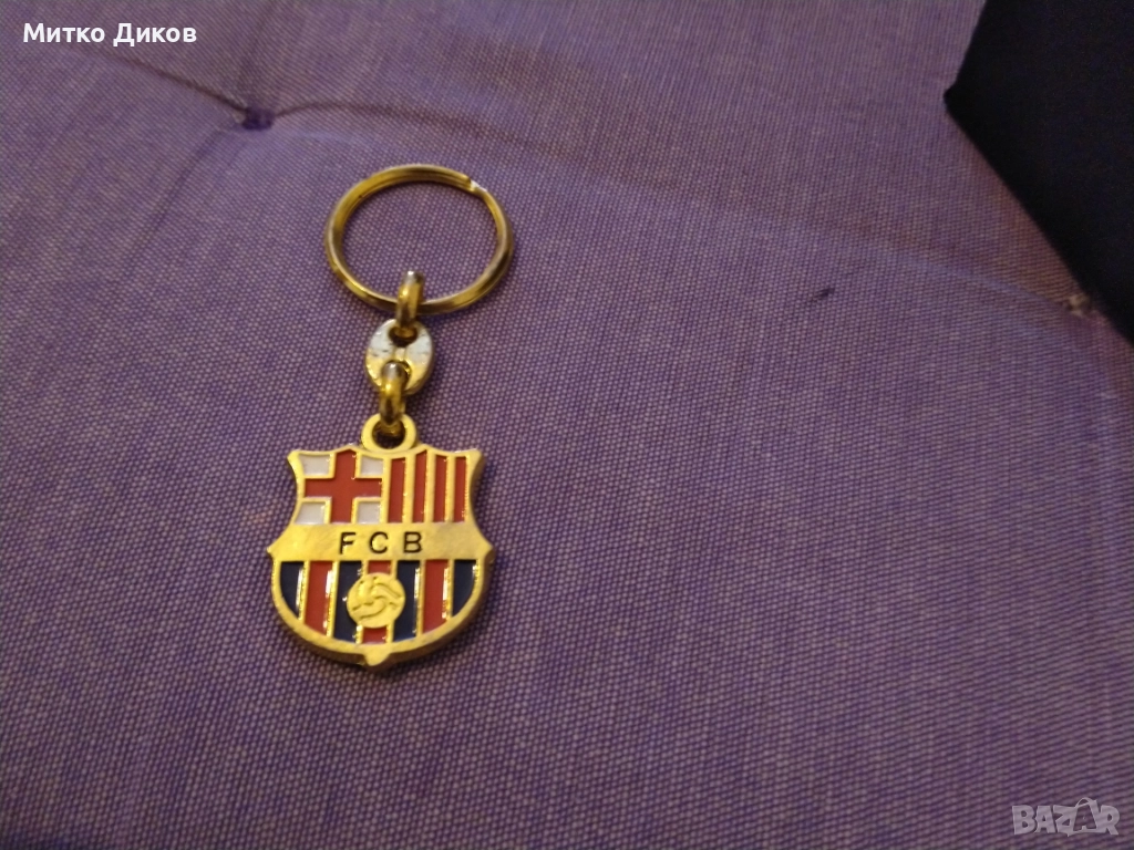 Барселона футболен ключодържател като нов, снимка 1