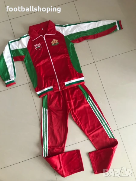 България - мъжки/детски екип(червен,зелен или бял) - полиестер лукс, снимка 1