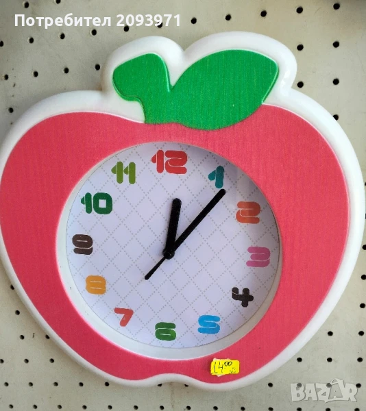 детски стенен часовник, снимка 1