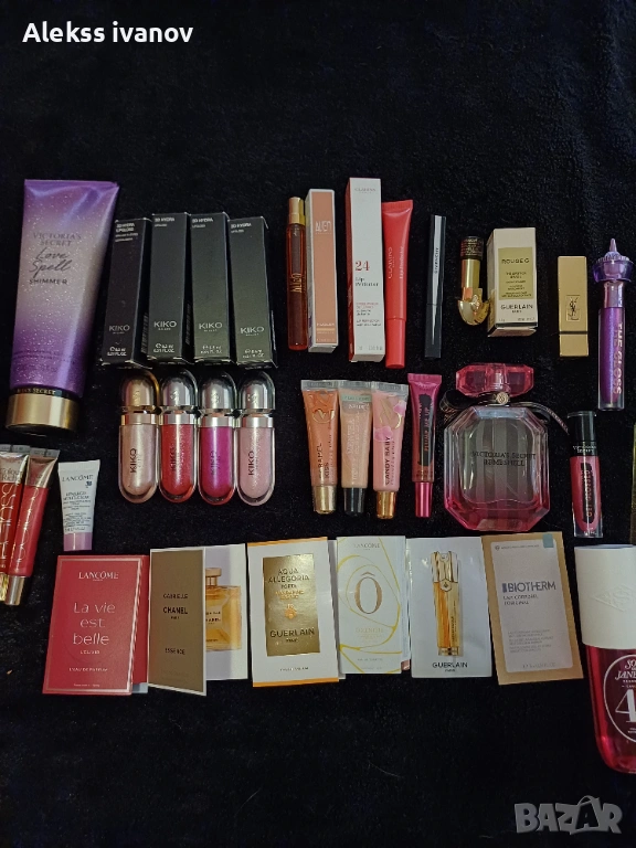 Маркова козметика Guerlain,Givenchy,Kiko Milano,Clarins,Victorias Secret, снимка 1