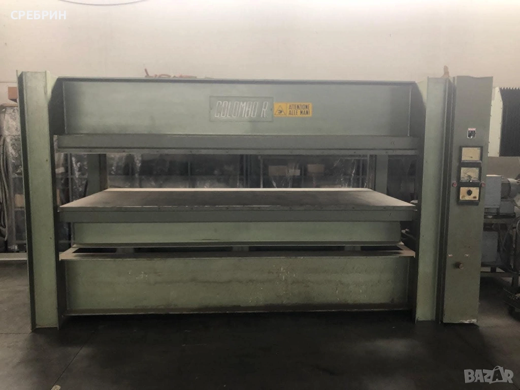 По заявка топла хидравлична преса с размери 3000 на 1300 , снимка 1