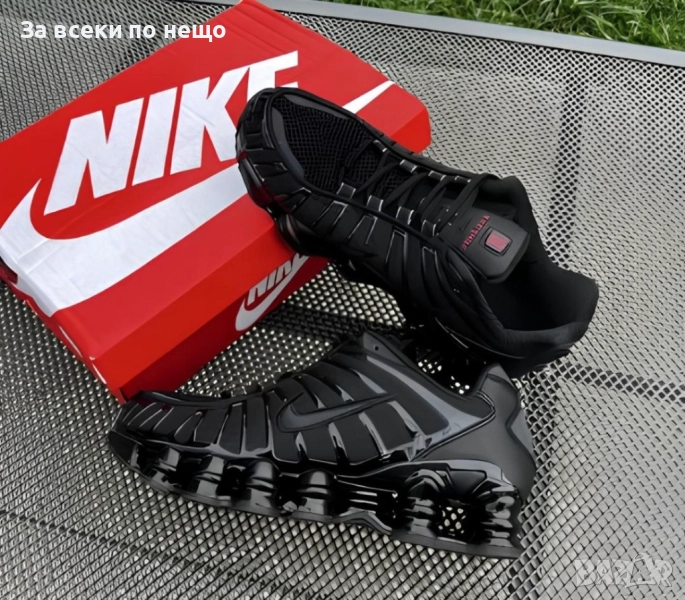 Nike Shox TL Black Унисекс👟Дамски Маратонки С Кутия👟Мъжки Спортни Обувки Код S57, снимка 1