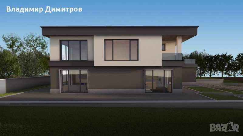 Парцел с проект и разрешително за строеж – Кранево, 750 кв.м, панорама, снимка 1