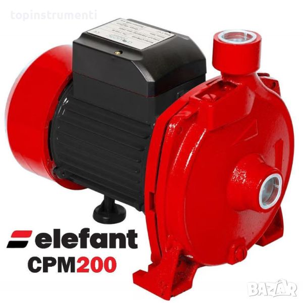 Помпа за вода Elefant CPM200, 1500W, напор 42 м, 130 л/мин., снимка 1