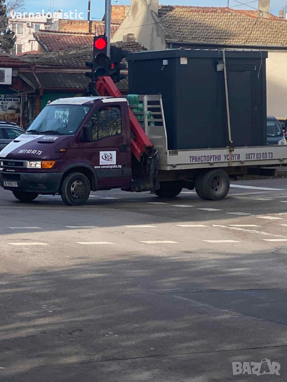 УСЛУГИ САМОСВАЛ С КРАН И ПАЛЕТНА КОЛИЧКА, снимка 1