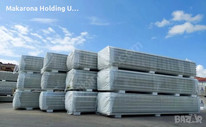 Покривен термопанел бял 4см 3 ребра, снимка 1