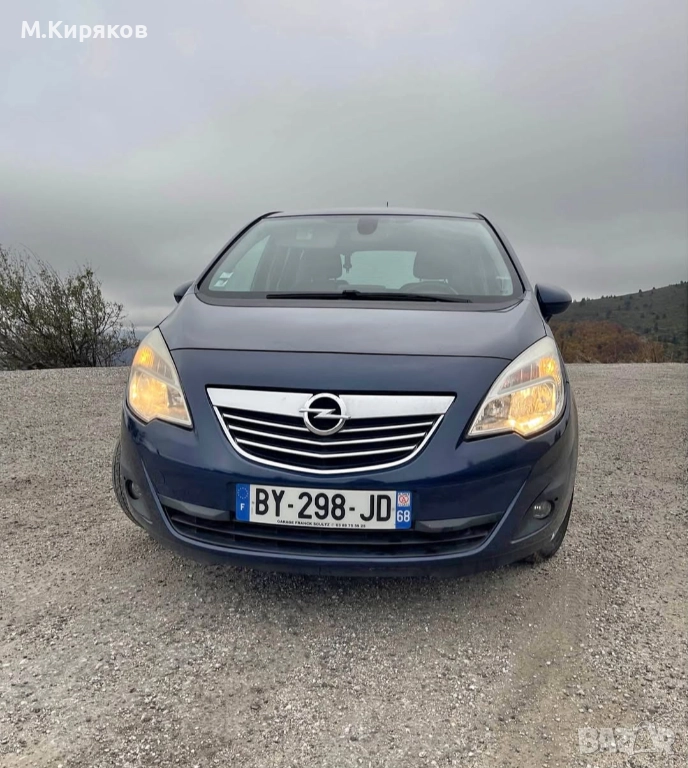Opel Meriva 1.7 CDTI 110k.с  2012г. Нов внос, снимка 1