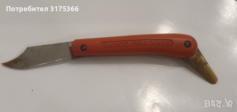 Френско лозарско ножче острие BAHCO PRADINES R 11, снимка 1