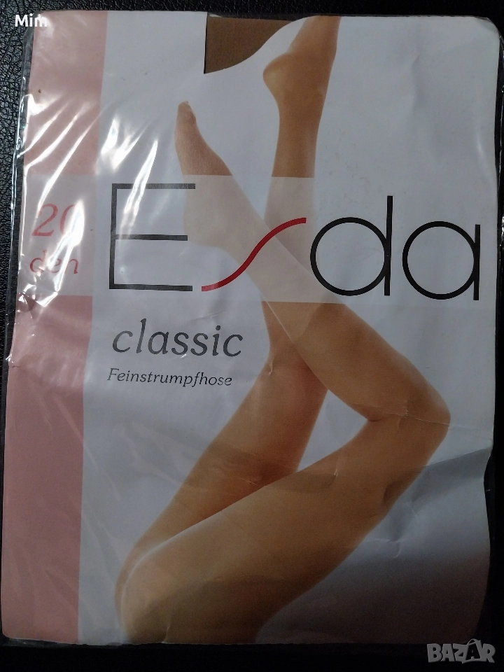 ELDA 20 den 48/ 50 Дамски чорапогащник в цвят телесен , снимка 1